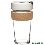 Картинка Многоразовый стакан KeepCup Brew Cork L Filter 454мл (бежевый)