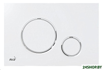 Картинка Панель смыва Alcaplast M770 (белый/хром глянцевый)