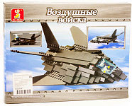 Картинка 4812501037364 Конструктор Sluban Воздушные войска M38-B0108 Бомбардировщик F-117