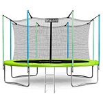 Картинка Батут ATLAS SPORT 435 см (14ft) с внутренней сеткой и лестницей GREEN