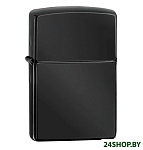 Картинка Зажигалка Zippo Ebony Zippo Logo [24756ZL-000003]