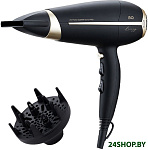 Картинка Фен BQ HD2021B (черный/золотой)