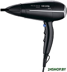 Картинка Фен Viconte VC-3750 (черный с серым)