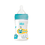 Картинка Бутылочка Chicco Well-Being Boy 150 мл (0м+) (00028611200000)