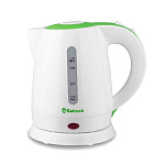 Картинка Электрочайник Sakura SA-2342GR (бело/зеленый)