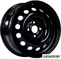 Штампованные диски TREBL 64A49A 15x6" 4x100мм DIA 56.6мм ET 49мм black