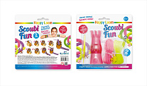 Стильные штучки. Scoubi Fun. Набор для плетения браслетов в блистере: 2 веревочки, станок для плетен