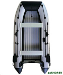 Картинка Лодка Polar Bird Merlin PB-340M ПБ34 (черно-белый, стеклокомпозит)