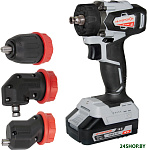 ДА-13/18ВК 45 Комби (с 2-мя АКБ, насадки, кейс)