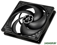 Картинка Вентилятор для корпуса Arctic P12 PWM (черный/черный)