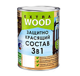 Картинка Пропитка Farbitex Profi Wood Extra 3в1 0.8 л (калужница)