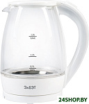 Картинка Электрочайник ЭлБЭТ EK 1.8-01G (белый)