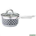 Картинка Кастрюля с длинной ручкой Agness Горошек 937-716