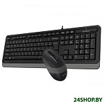 Картинка Клавиатура + мышь A4Tech Fstyler F1010 Grey