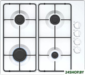 Картинка Газовая варочная поверхность Bosch PBP6C2B82O (белый)