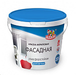 Картинка Краска Olecolor Водно-диспрессионная фасадная 1 кг (супербелый) (О1855000)