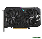 Картинка Видеокарта ASUS Dual GeForce RTX 3060 Ti V2 Mini 8GB GDDR6 LHR
