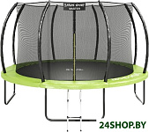 Картинка Батут ATLAS SPORT 374 см - 12ft Master (с лестницей, зеленый)