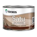 Картинка Пропитка Teknos Satu Saunavaha 0.45 л (серый)