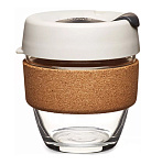 Картинка Многоразовый стакан KeepCup Brew Cork S Filter limited 227мл (белый)
