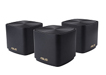 Картинка Wi-Fi система ASUS ZenWiFi AX Mini XD4 (3 шт., черный)