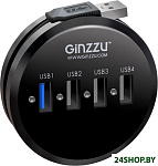 Картинка USB-хаб Ginzzu GR-314UB