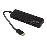 Картинка USB-хаб 5bites HB34C-311BK