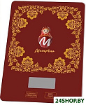 Картинка Весы кухонные Матрена МА-037 007157 (красный)