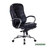 Картинка Кресло руководителя Бюрократ T-9950/BLACK-PU (черный)