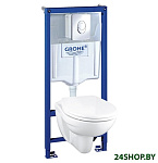Картинка Унитаз Grohe Solido Set 4 in 1 [39192000]