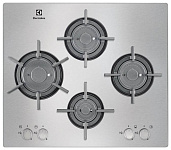 Картинка Встраиваемая газовая варочная панель (поверхноcть) Electrolux EGU 96647 LX