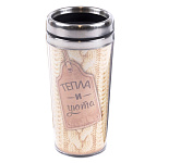 Картинка Термокружка Хаузваре Трейд Экспорт Тепла и уюта 25080856 0.4л