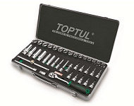 Картинка Набор торцевых головок Toptul GCAD3902 39 предметов