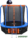 Картинка Батут с сеткoй и баскетбольным кольцом ECOS BS-10FT-3 (010365)