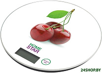 Картинка Кухонные весы HOMESTAR HS-3007S (вишня)