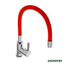 Смеситель Ledeme H98 L4898-1 (красный/хром)