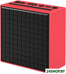 Картинка Беспроводная колонка Divoom Timebox-Evo (красный)