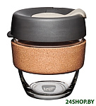 Картинка Многоразовый стакан KeepCup Brew Cork S Press 227мл (серый)
