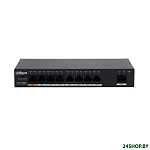 Картинка Неуправляемый коммутатор Dahua DH-PFS3009-8ET1GT-96