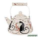Картинка Чайник без свистка Agness Парижские коты 934-392