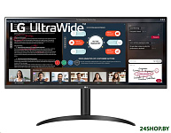 Картинка Монитор LG UltraWide 34WP550-B