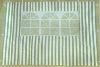 Картинка Стенка GREEN GLADE с окном (синяя) 1,95х2,95 арт. 4120