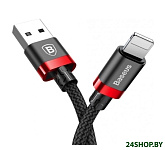 Картинка Кабель Baseus CALKLF-B19 Red/Black
