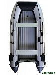 Картинка Надувная лодка Polar Bird Merlin PB-340M ПБ52 НДНД (черный/белый)