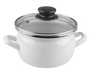 Картинка Кастрюля Omelia 1-2415112 (белый)