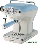 Картинка Рожковая кофеварка Ariete Vintage 1389 (голубой)
