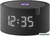 Картинка Умная колонка Яндекс Станция Мини 2 с часами (черный оникс)
