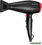 Картинка Фен SUPRA PHS-2017M (черный/красный)