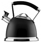 Картинка Чайник со свистком Ardesto Black Mars AR0747KS
