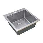 Картинка Кухонная мойка ZorG Steel Hammer SH R 5151 GLOWE